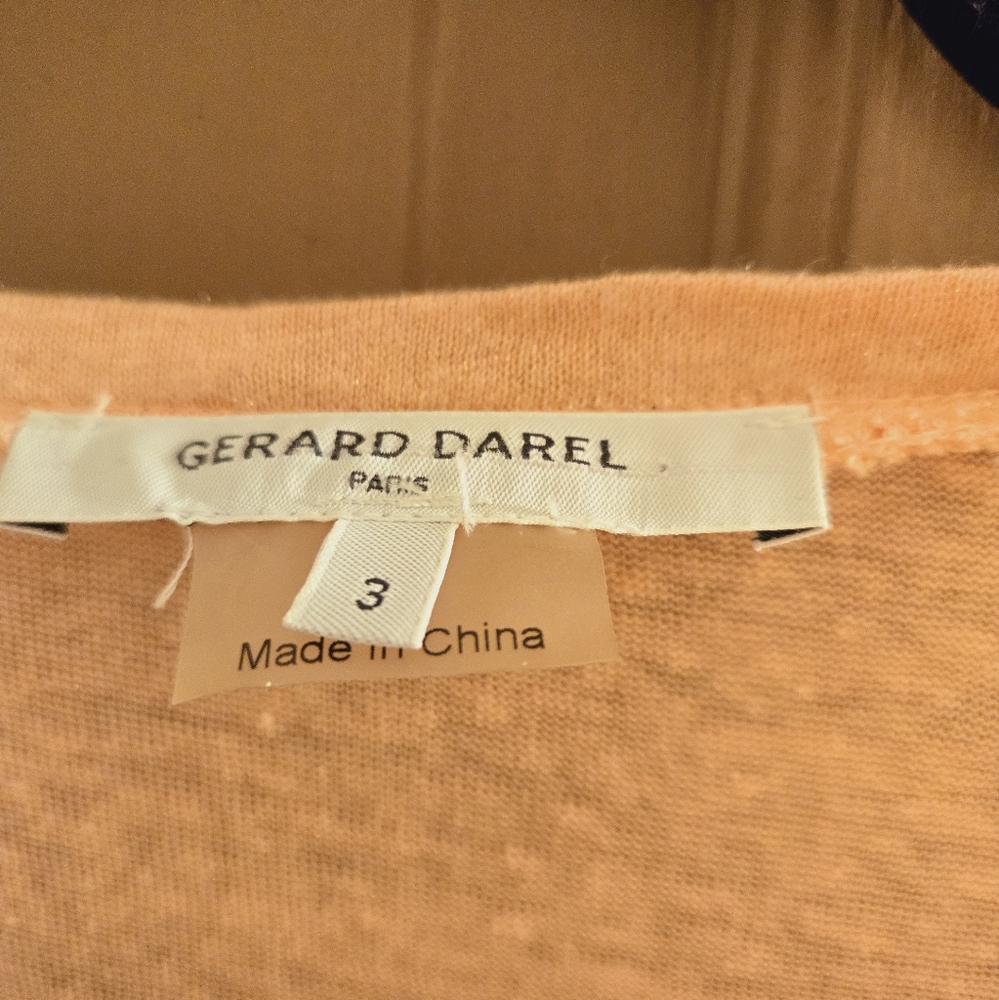 Gerard Deral size 3(M/L) linen t-shirt - Picture 4 of 5